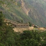 A mobile picture from distance of Thulodhunga school. © Copyright Rapcha - Yadav